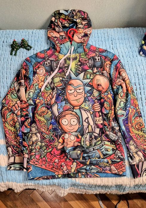Чоловіча туніка з капюшоном Рік і Морті S-M