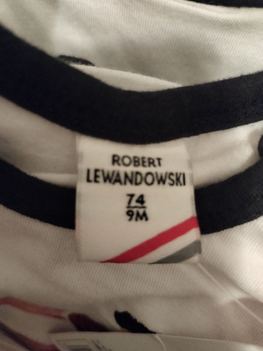 Body niemowlęce Robert Lewandowski - rozmiar 74