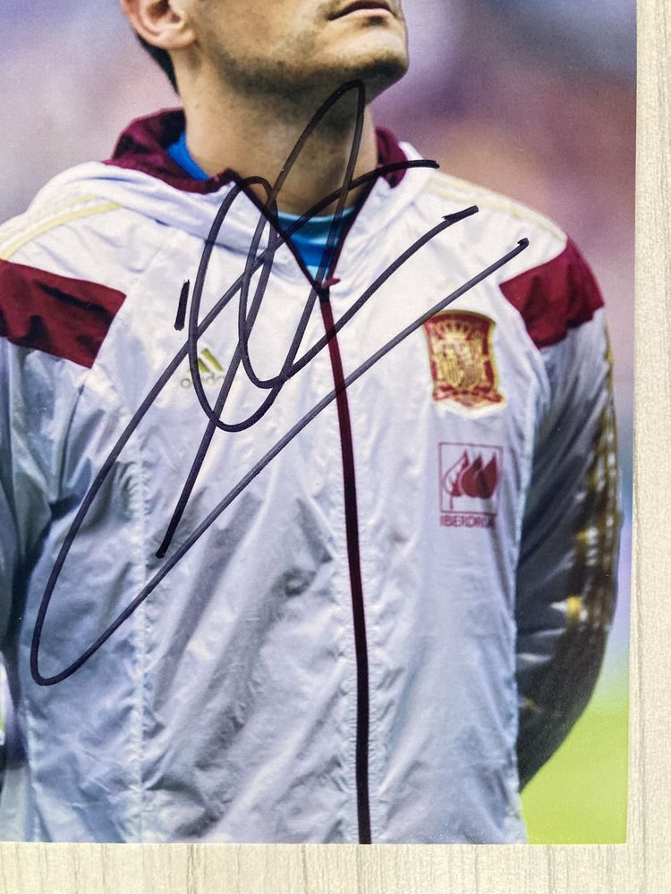 Autograf Iker Casillas