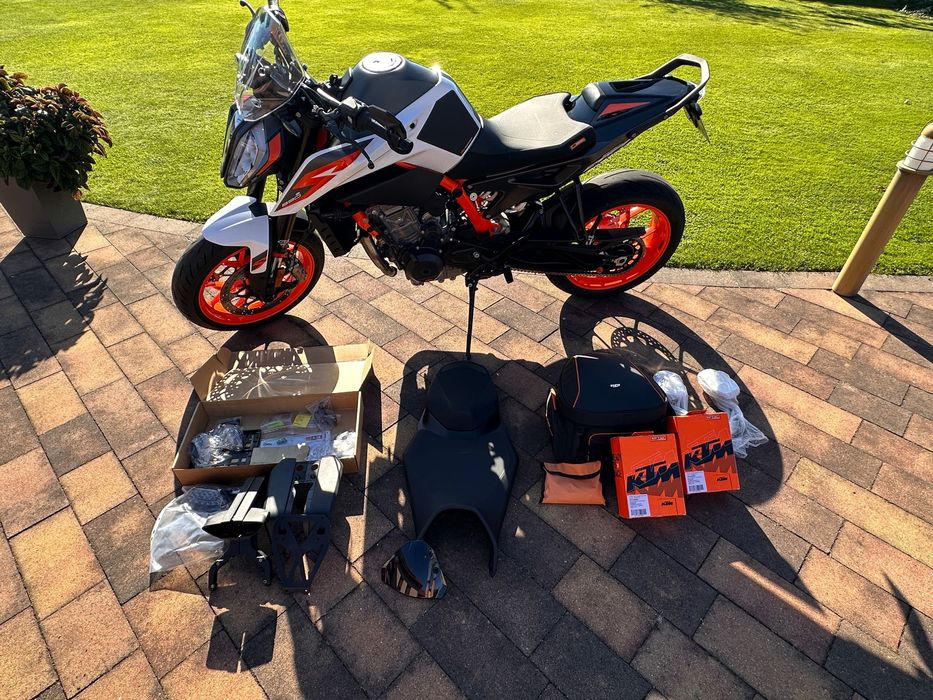 KTM Duke 890R perfekcyjny TRACK-PACK 2020 rok