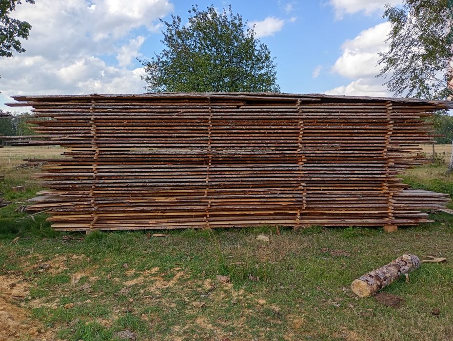 Deski calówki suche różne długosci Cięte w lutym