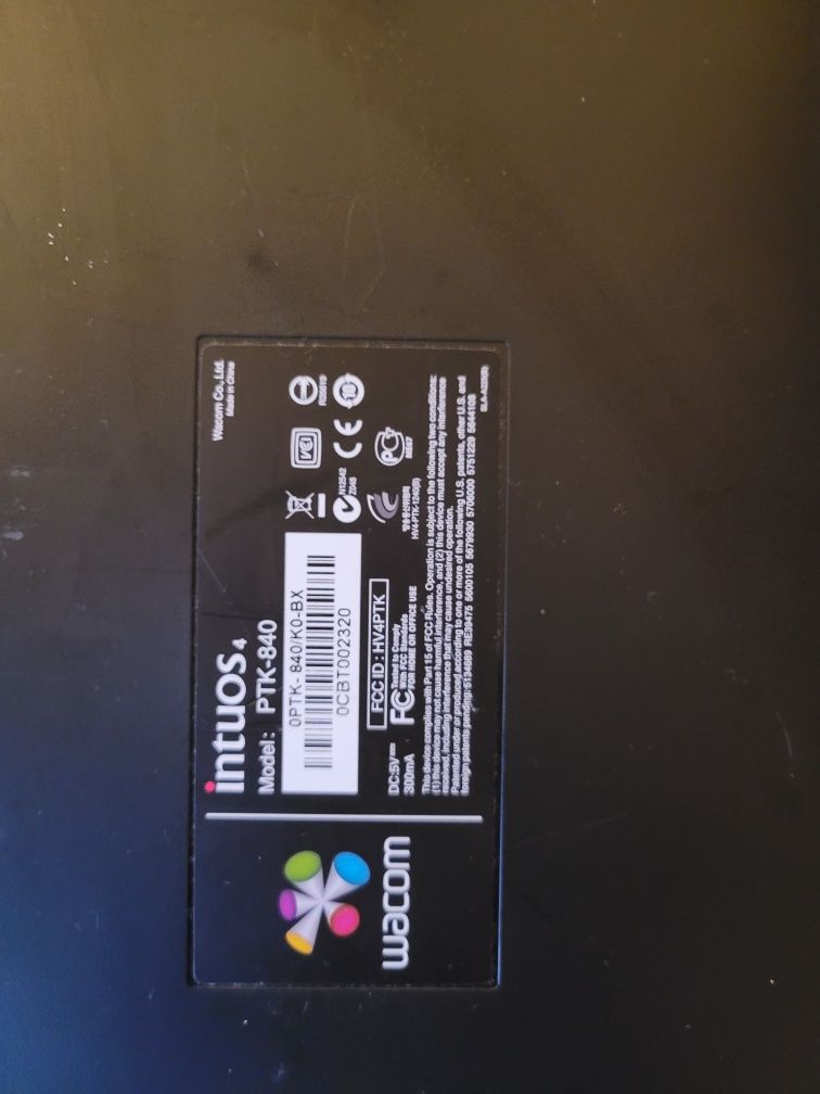 Duży tablet Wacom Intuos PTK-840