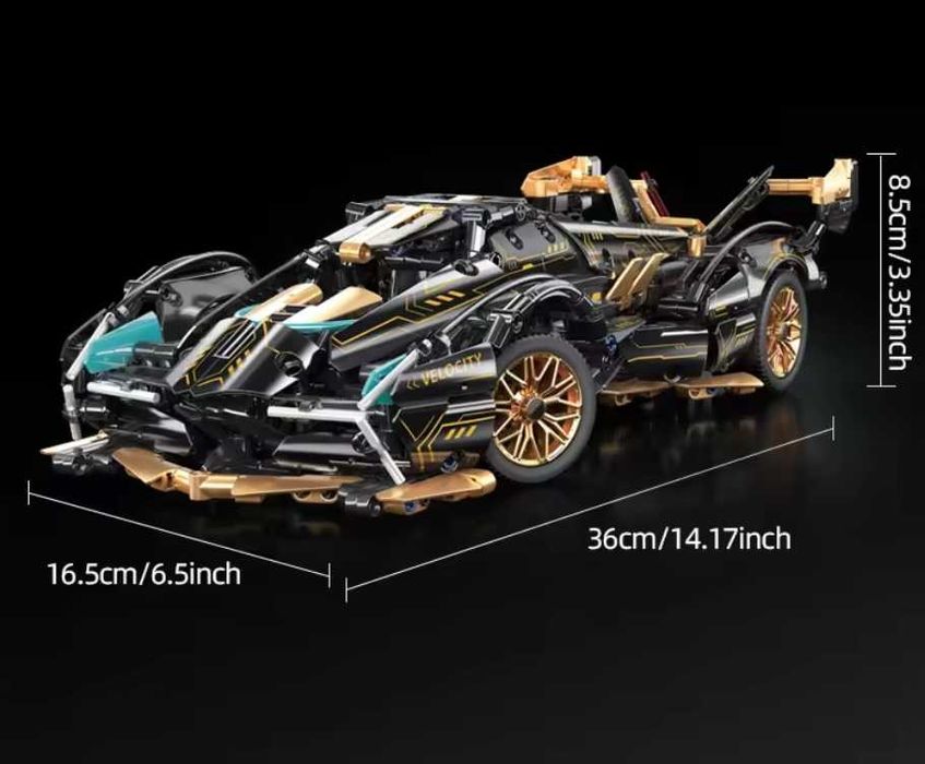 Samochód Lamborghini Klocki kompatybilne z Lego Technic Pudełko - Nowy