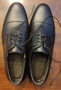 Nowe buty męskie eleganckie półbuty na komunie na wesele 42