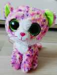 Ty Beanie Boos Kotek Sophie maskotka różowo-zielony 15cm