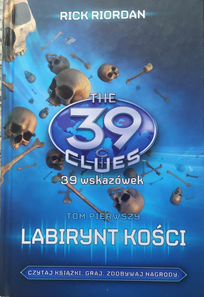 Książka "Labirynt kości" ( 1 tom serii "39 wskazówek)