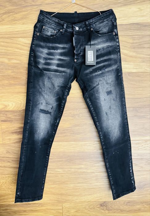 Dsquared2 spodnie jeansowe męskie