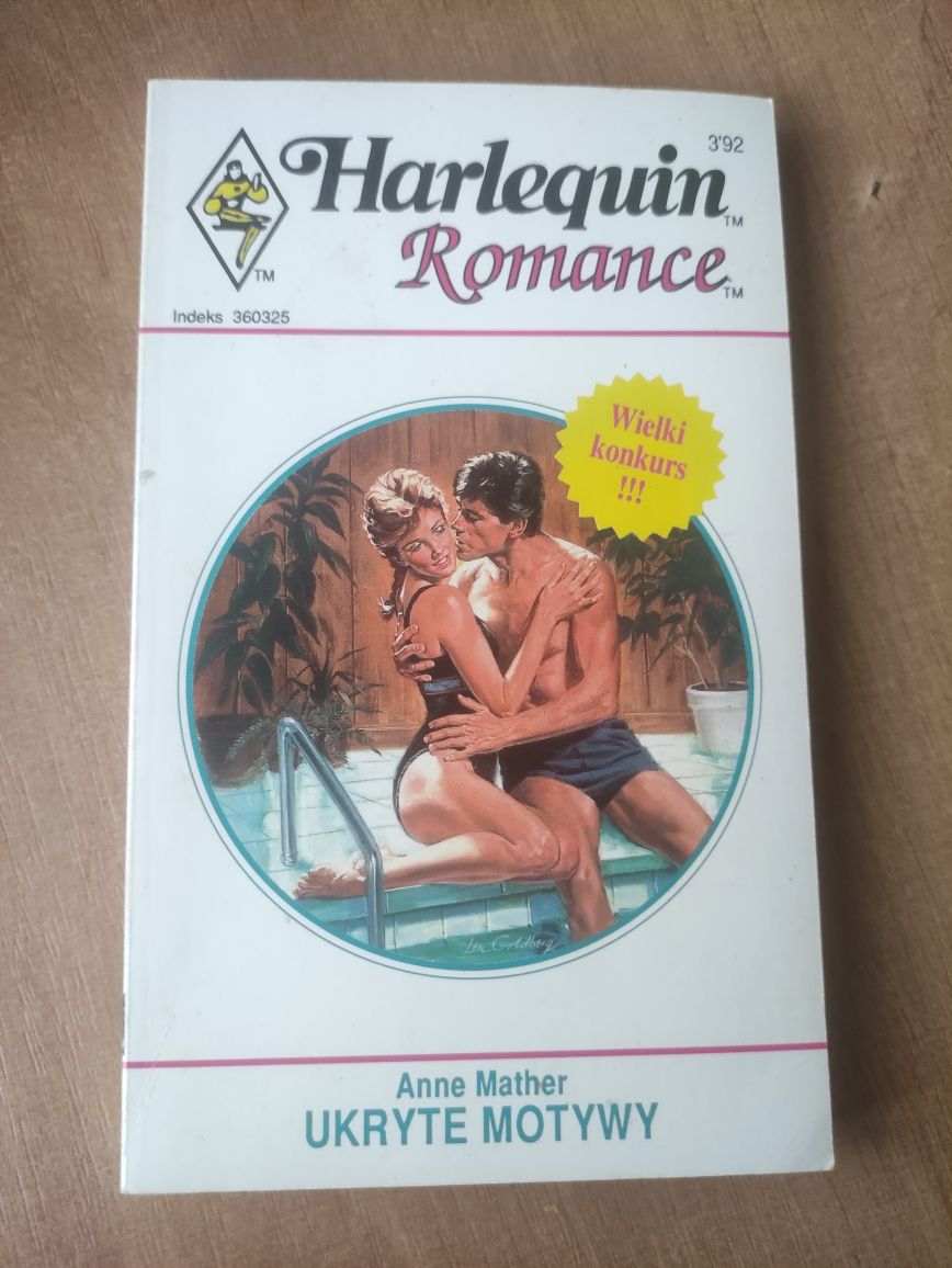 Harlequin Romanse 3/92 ,,Ukryte motywy "