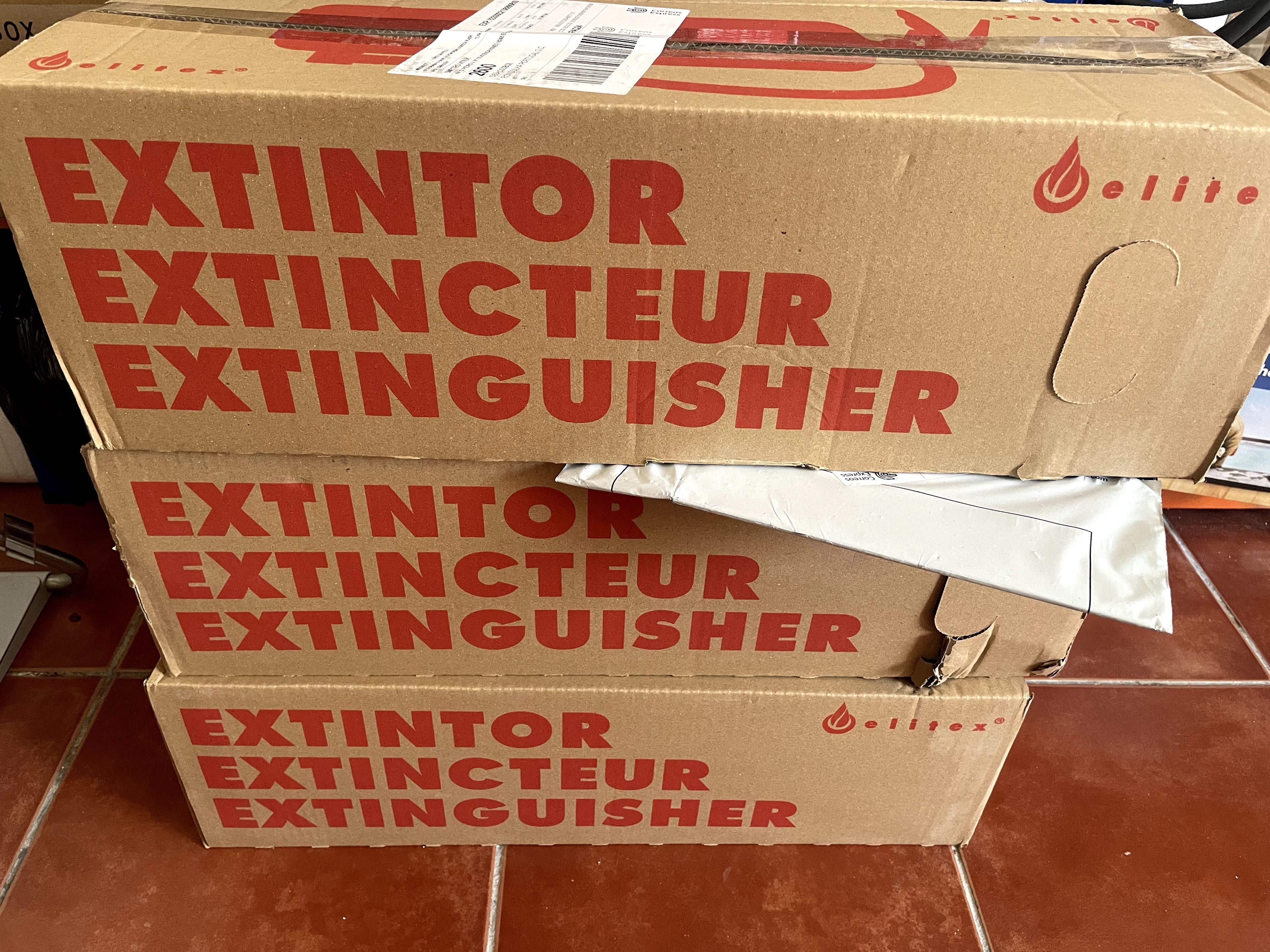 Extintor grande 6kg