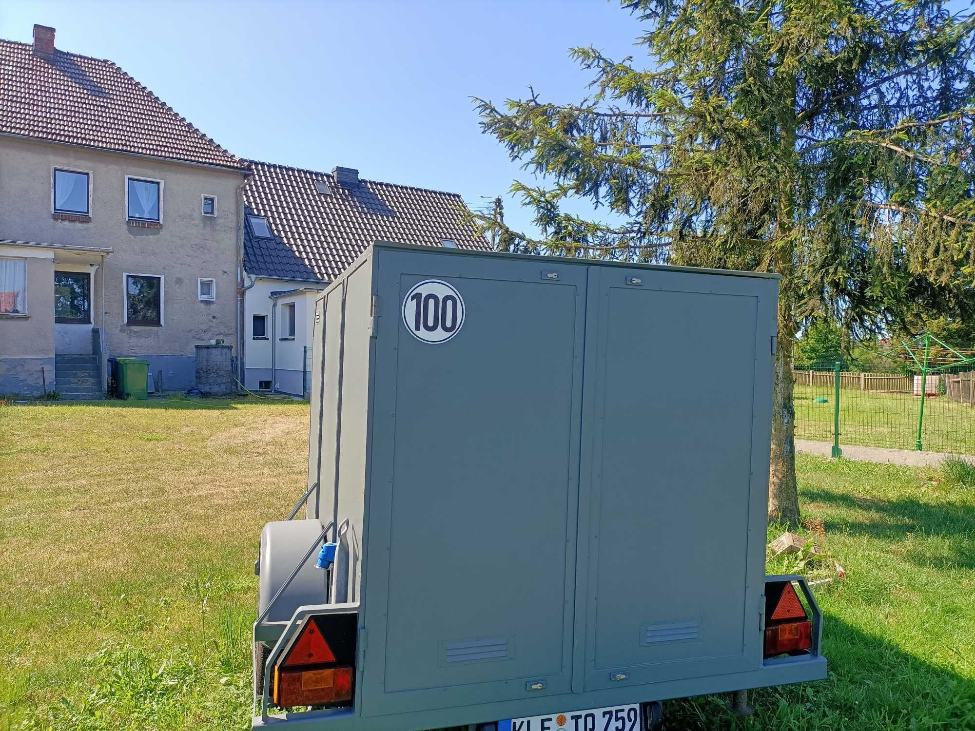 Sprzedam przyczepa towarowa  mocna  blacho ocynk