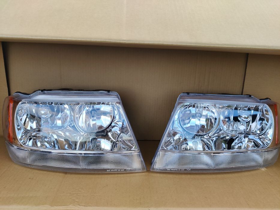 Фари jeep grand cherokee, телевізор, кріплення фар, джип черокі