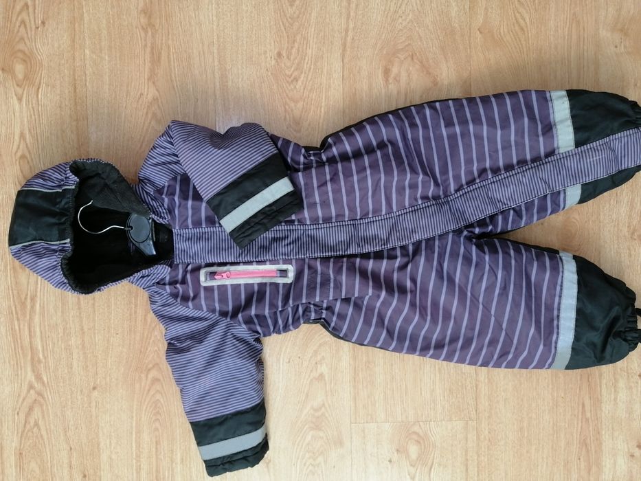 Теплый зимний комбинезон комбез зима комбінезон зимовий Lindex baby