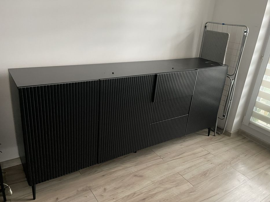 Komoda czarny mat