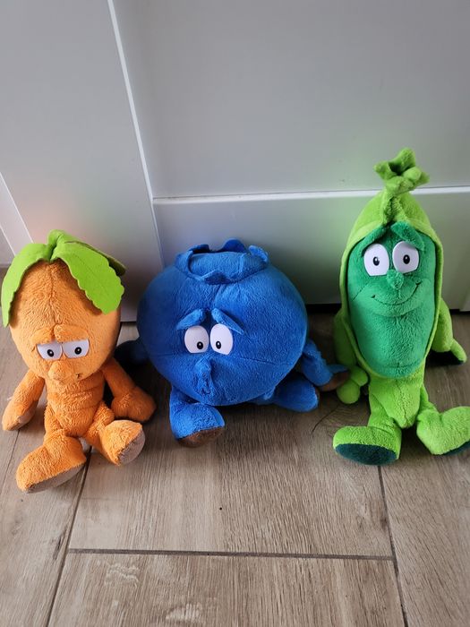 Maskotki pluszaki Gang świeżaków 3 szt.