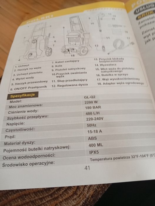 Myjka ciśnieniowa Go sam GL Q2