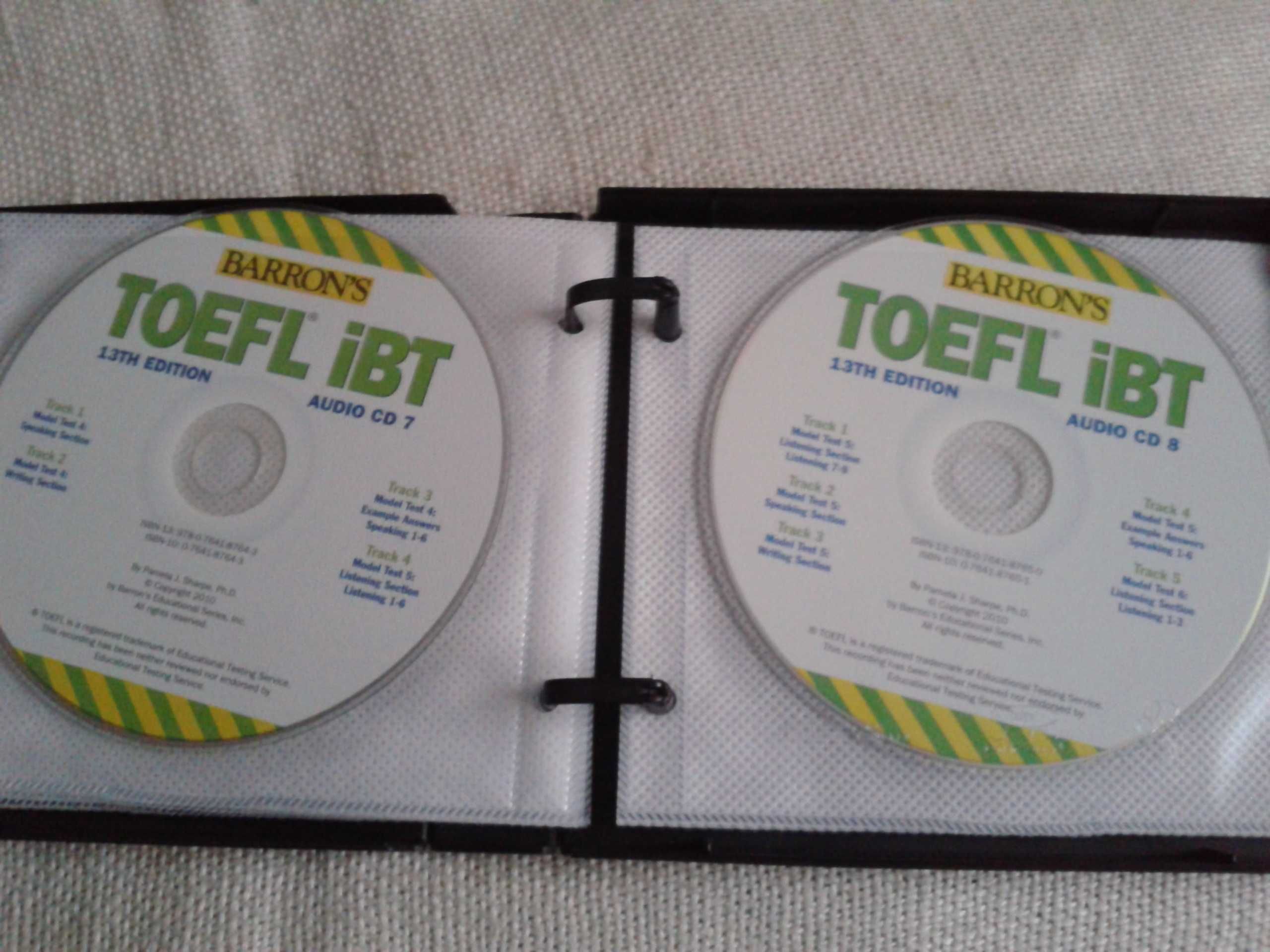 TOEFL IBT Audio CD Pack ＆ Cd-Rom