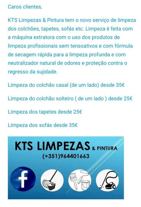 Higienização dos estofados