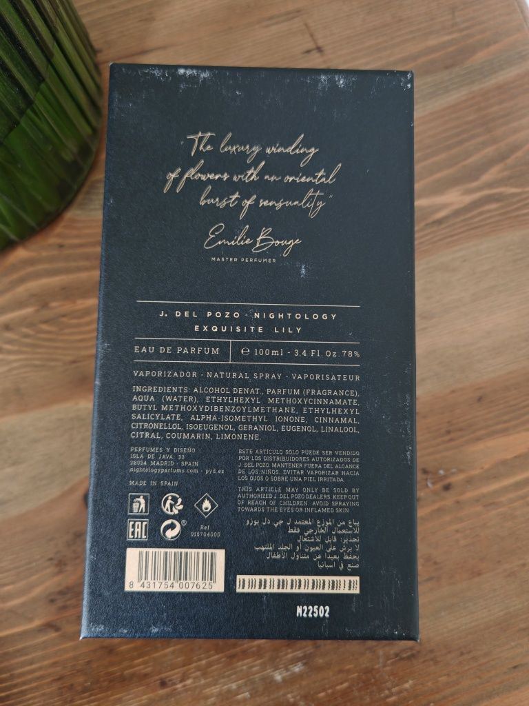 Perfumy Jesus Del Pozo Nightology Exquisite Lily