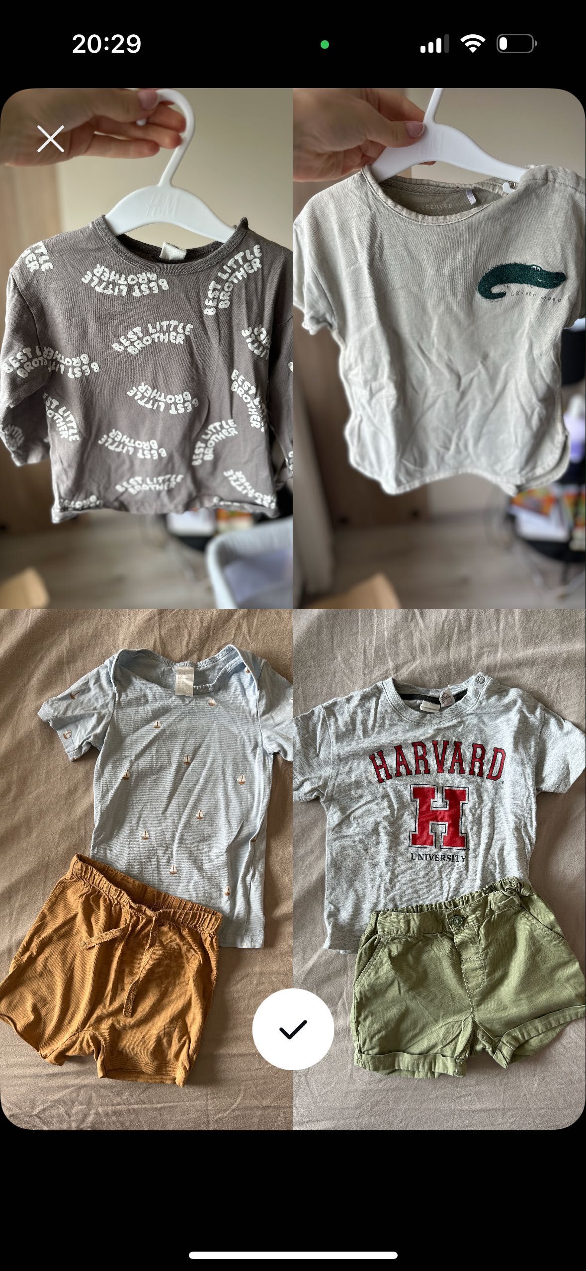 Paczka ubrań H&M chłopiec 74, 80, 86 30 szt