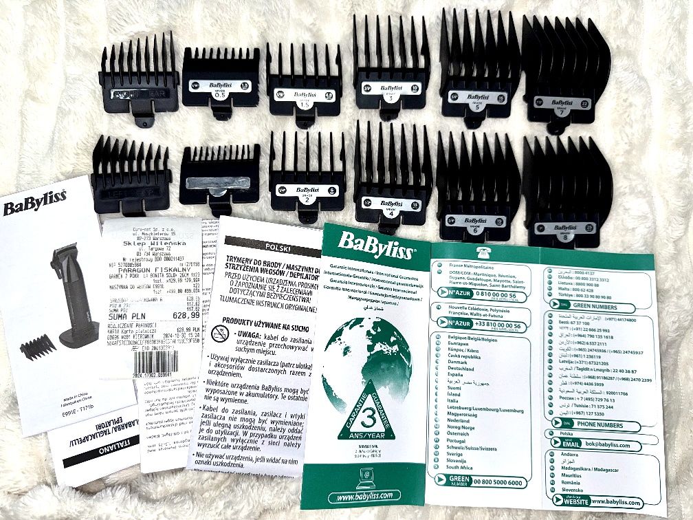 BABYLISS maszynka profesjonalna bezprzewodowa SUPER X-METAL