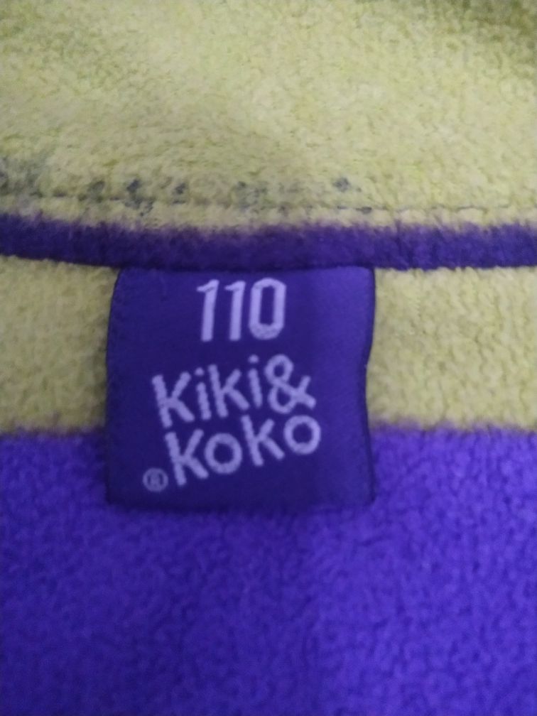 Kiko флисовая кофта р.110 поддева