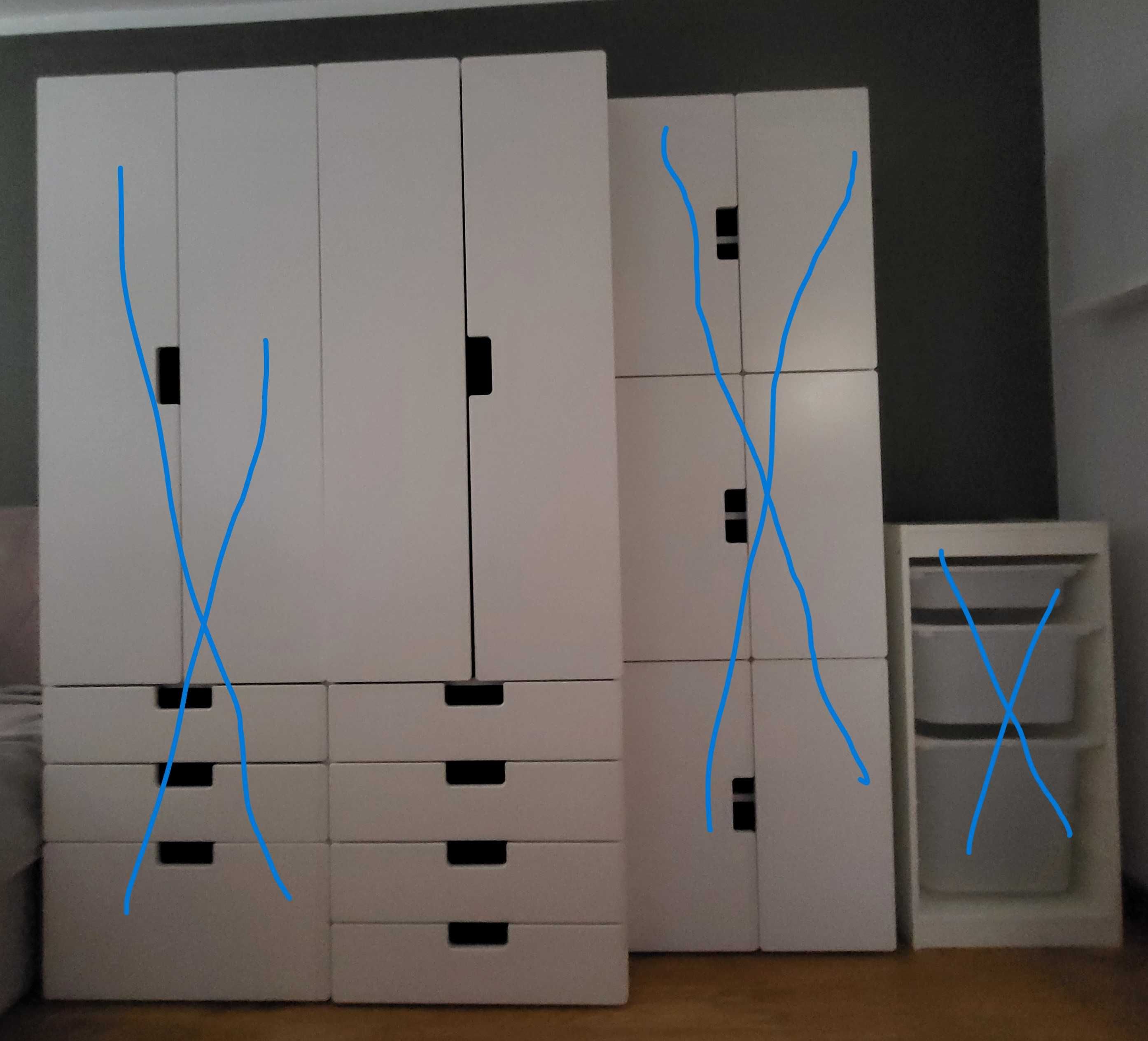 Szafa IKEA Stuva z 4-szufladami