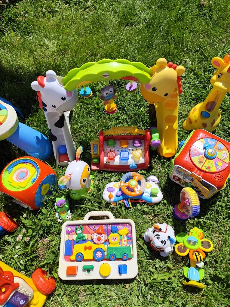 Mega zestaw zabawek dla malucha Fisher Price Vtech Bebo Dumel