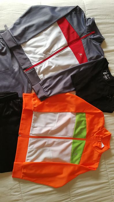 2 Fatos Treino Menina 8-10 Anos + 2 T-shirts manga comprida