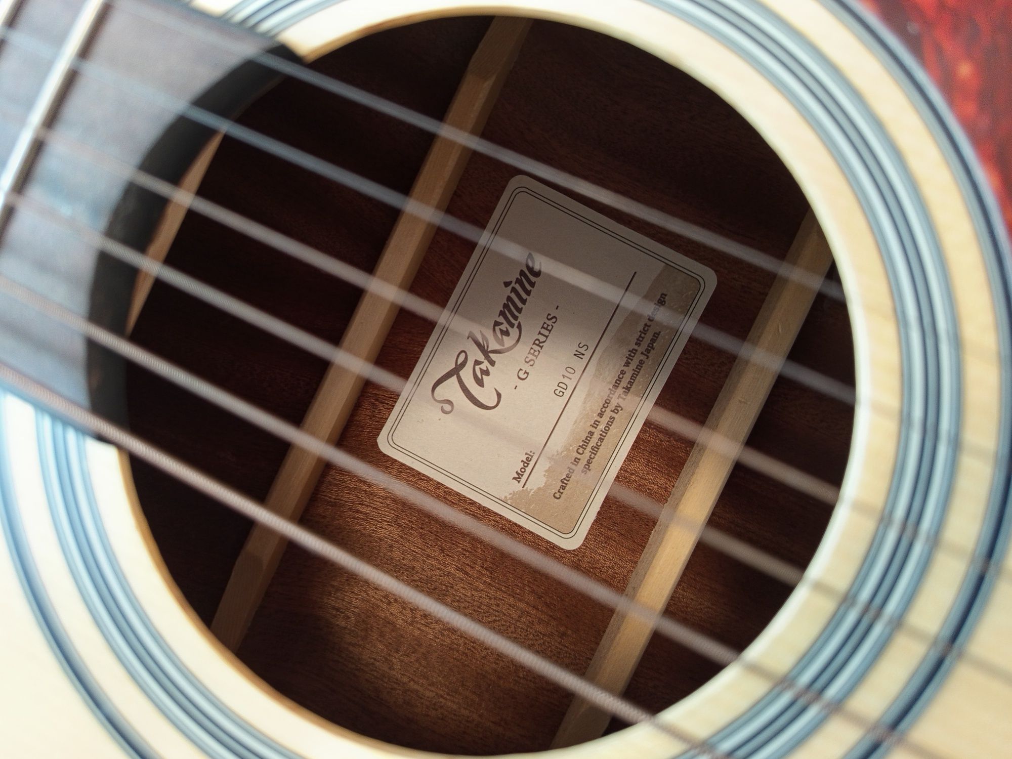Gitara akustyczna Takamine G series GD10 NS + futerał i inne