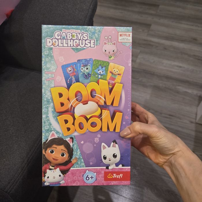 Gra Boom boom Koci domek Gabi nowa Trefl