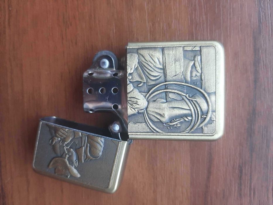 зажигалка бензиновая ковбой