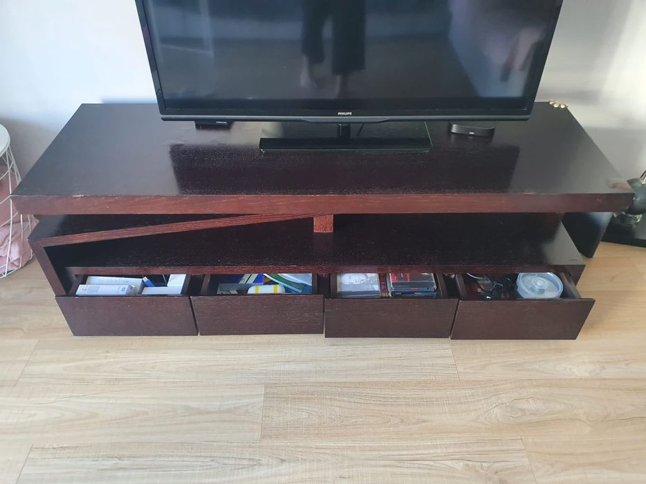 Movel sala TV wenge