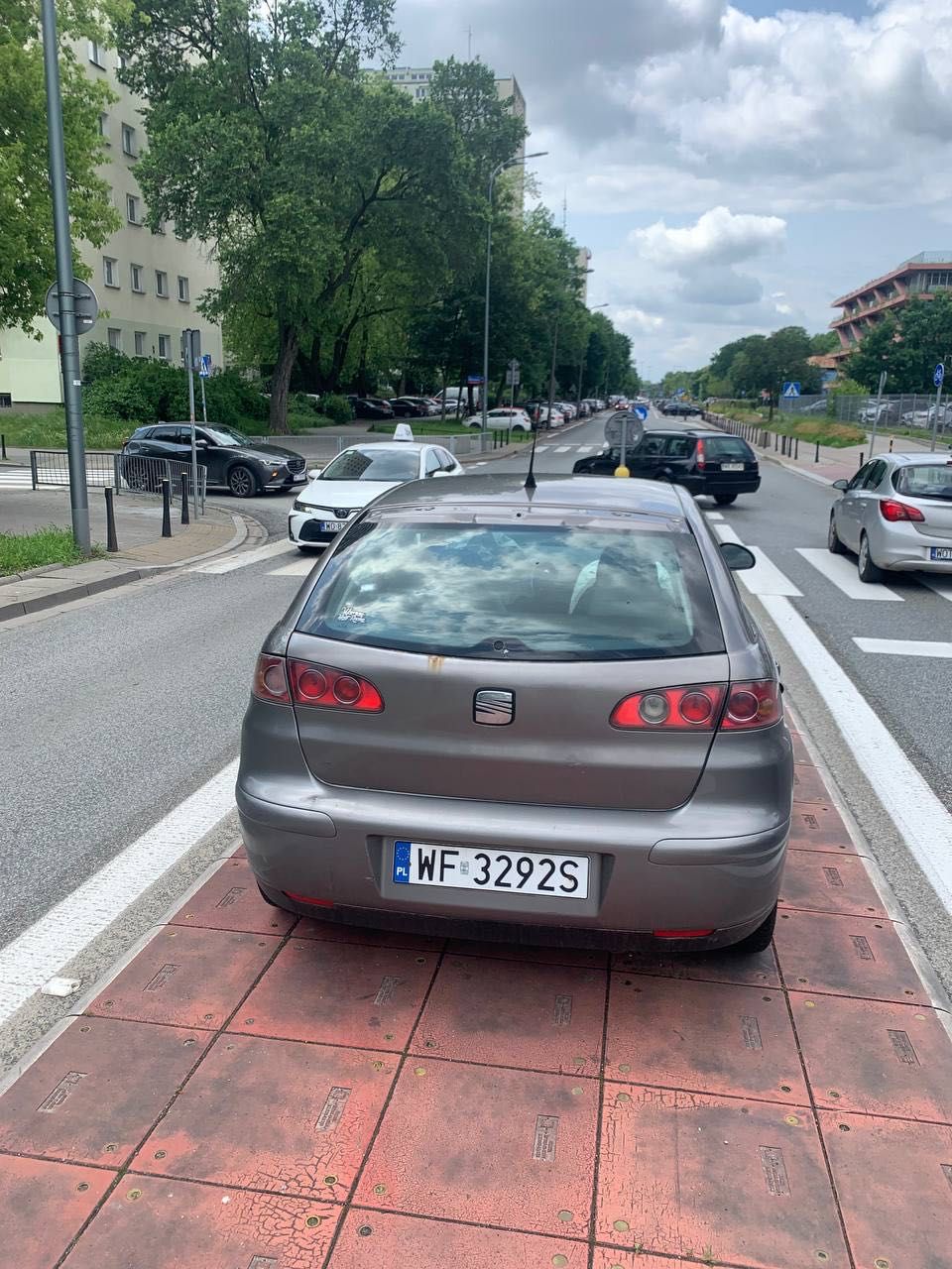 uszkodzony seat ibiza zamiana