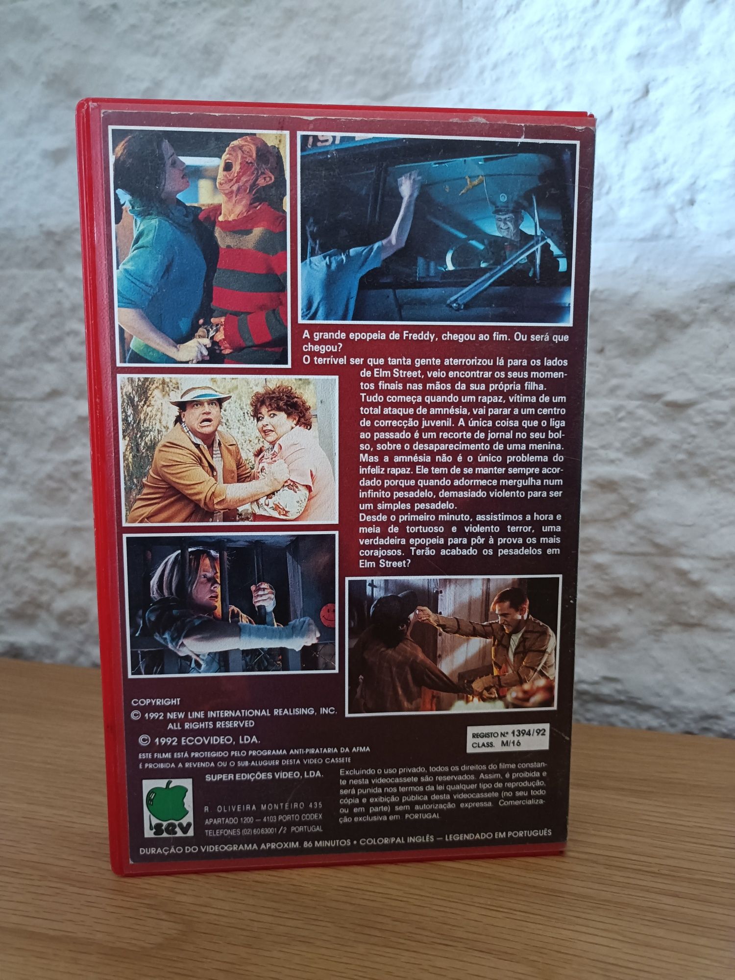 VHS Último Pesadelo Elm Street (Freddy's Dead - The Final Nightmare)