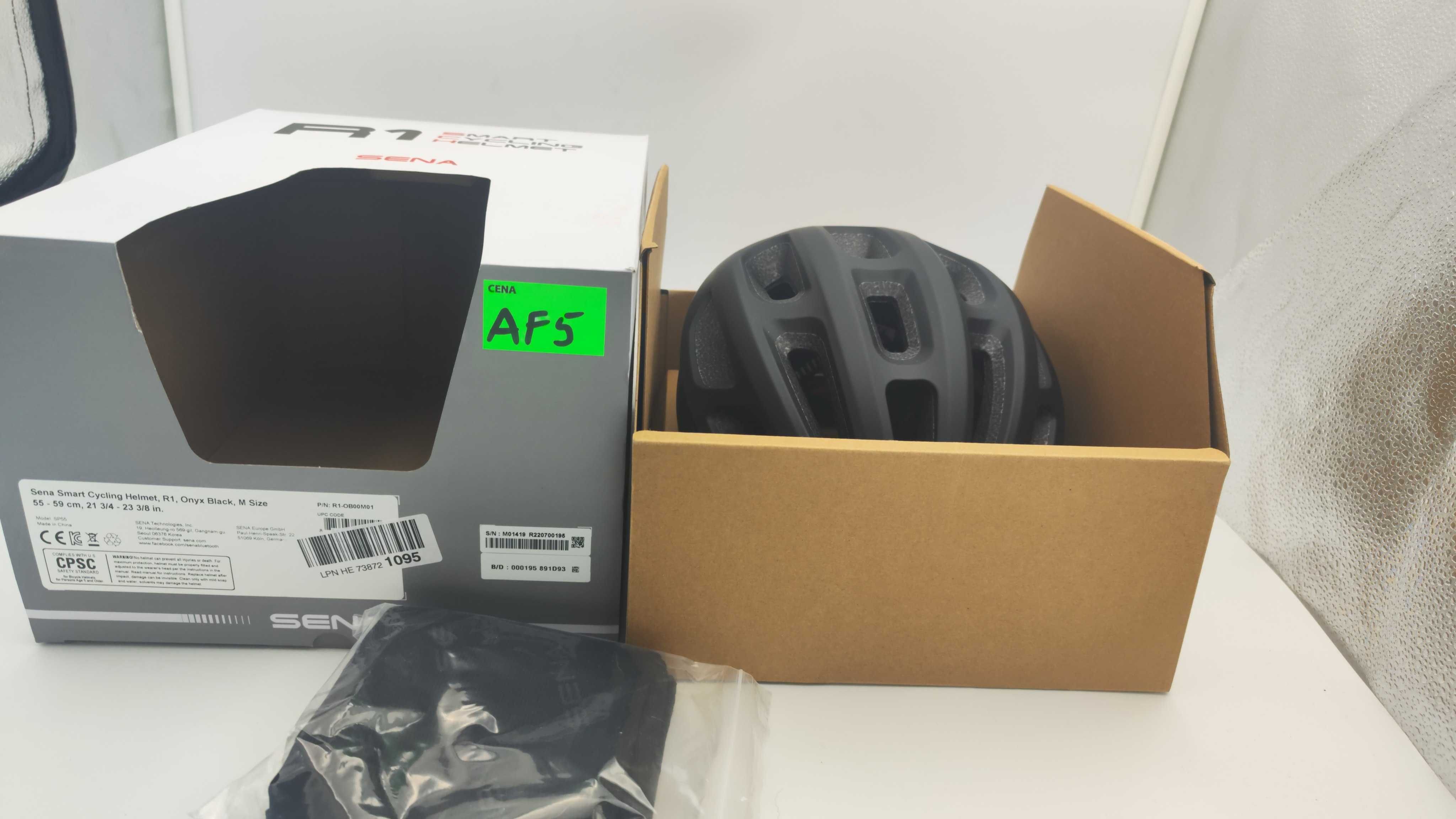 Kask rowerowy Sena R1 r. M 55-59 Interkom (AF5)