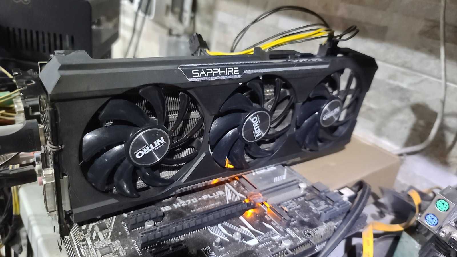 Видеокарта GeForce GTX 1070 Идеально рабочая