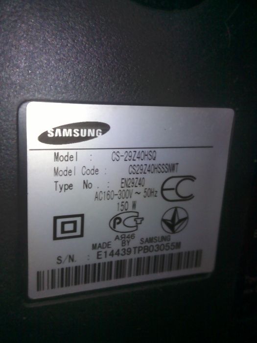 Телевизор__ЭЛТ__ Samsung CS-29Z40HSQ