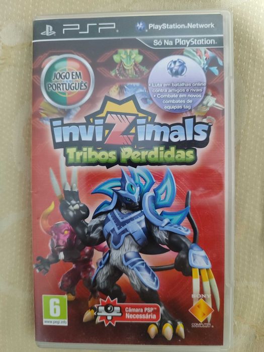 Coleção jogos PSP - Invizimals