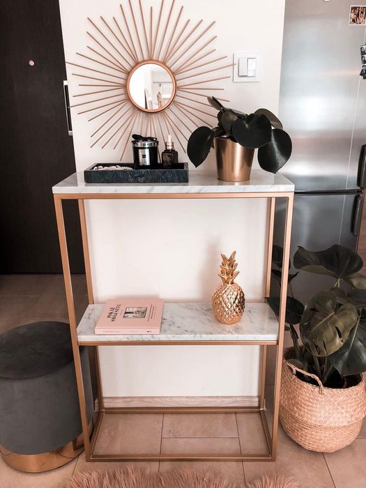 Konsola marmurowa złoty regał szafka marmur (zobacz inne ogł.)