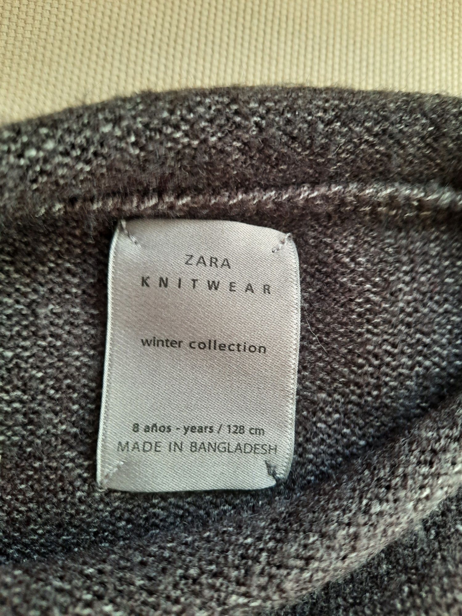 Zara Kids sweterek dziewczęcy 128 cm