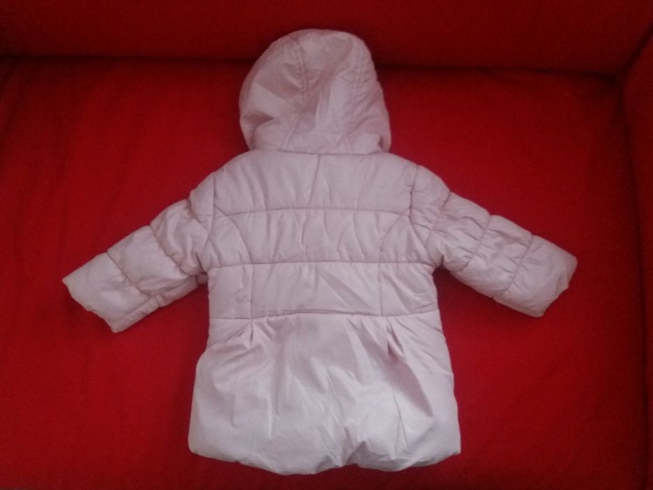 Zimowa kurtka dla dziewczynki M&S 68 cm