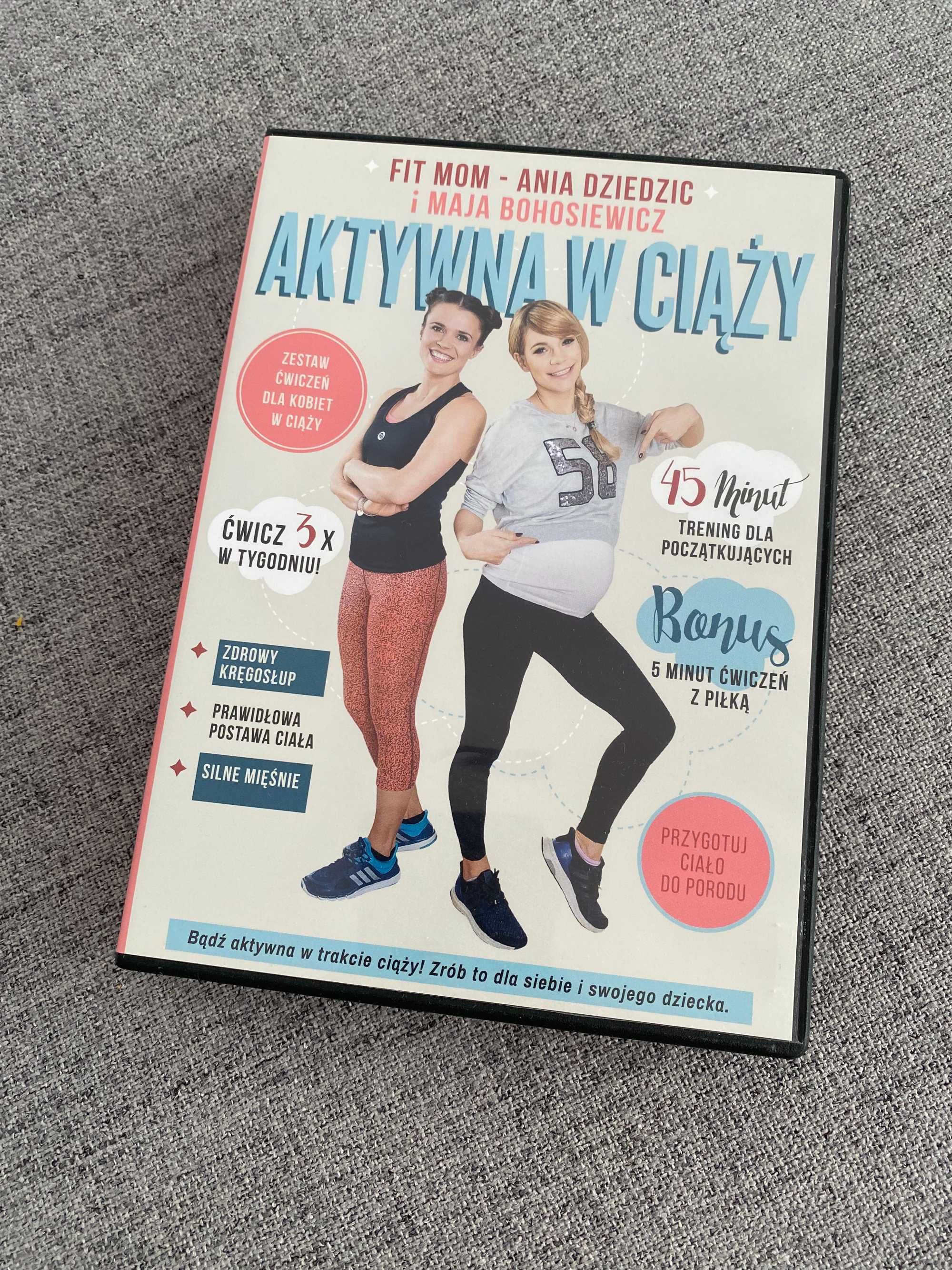 Trening "Fit Mom - Aktywna w ciąży" płyta DVD