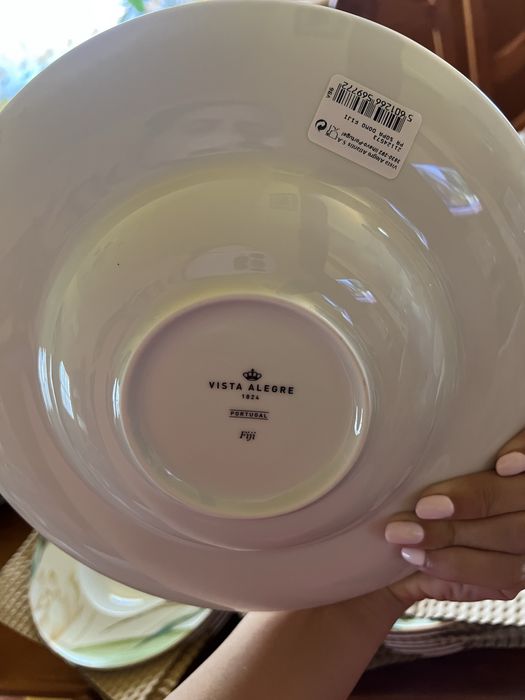 Serviço de mesa porcelana 65 peças Vista Alegre