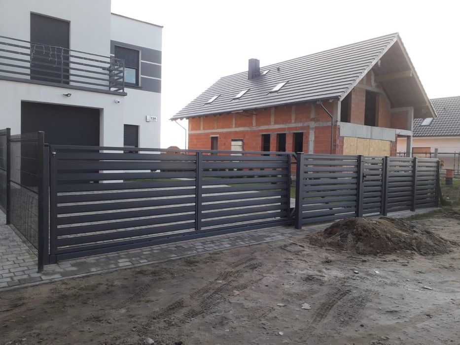 Ogrodzenia, Bramy furtki przęsła