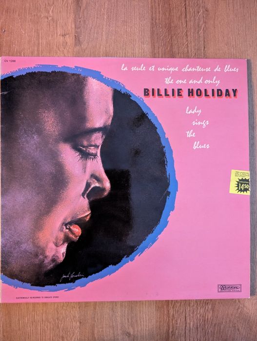 Billie Holiday - The One And Only Lady Sings The Blues LP 1973 Fra EX