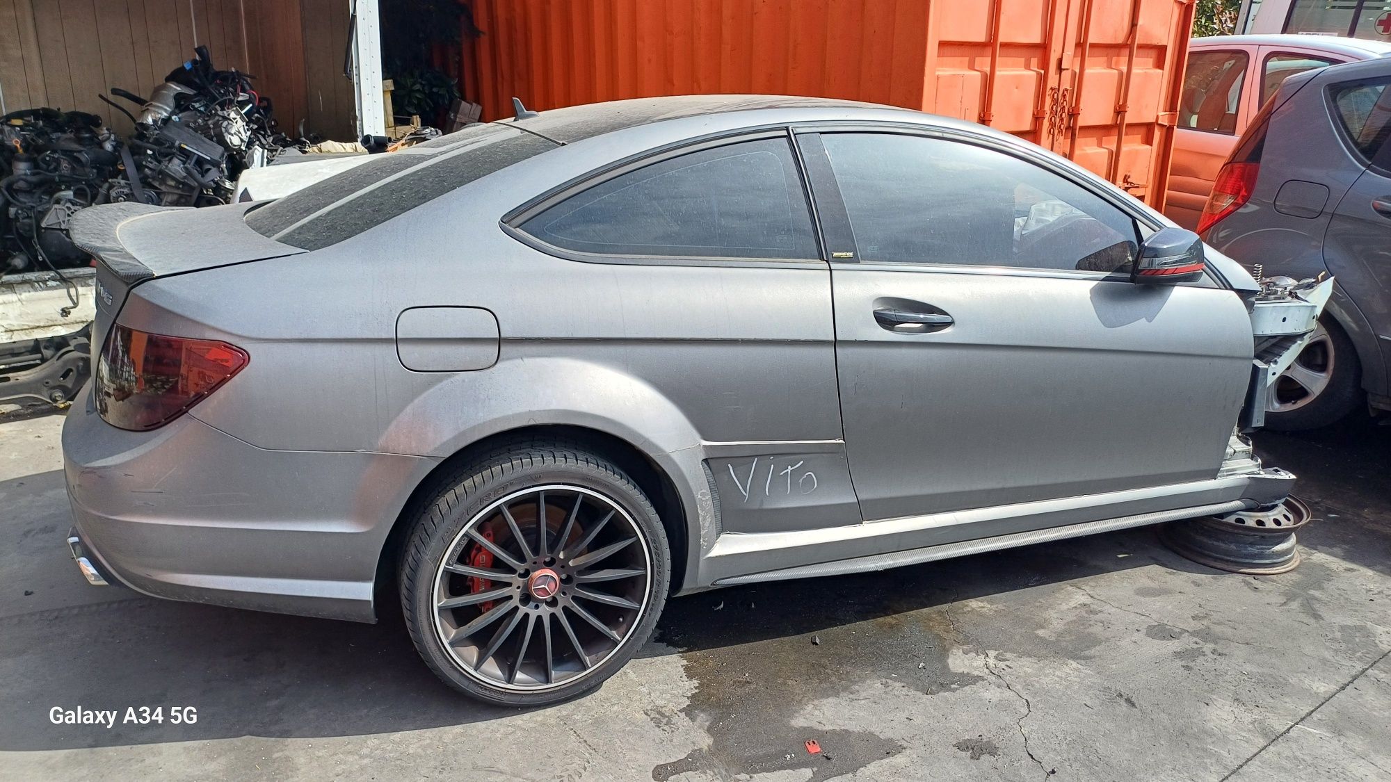 Błotnik tył Ćwiartka poszycie drzwi mercedes c klasa W204 A204 coupe l