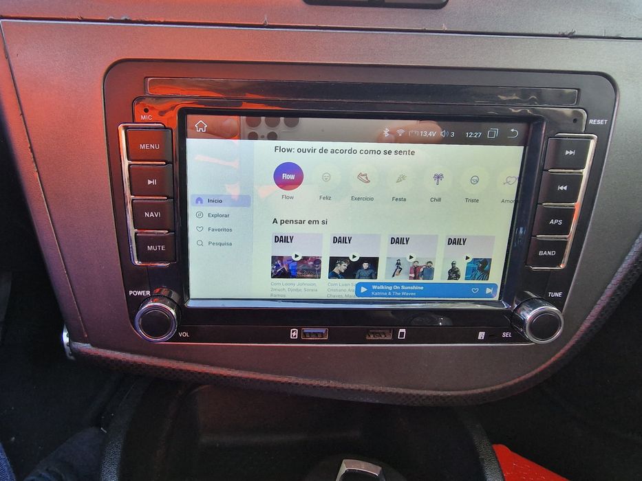 Rádio Android Seat Leon 1p - 2005 a 2012
