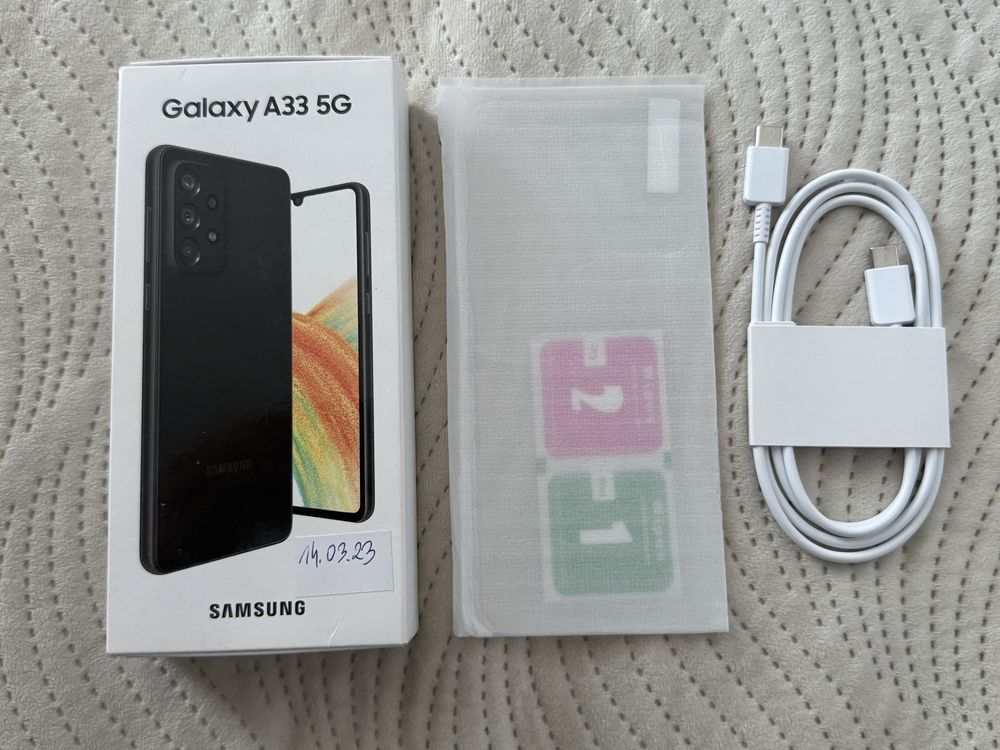 Smartfon Samsung Galaxy A33 5G czarny