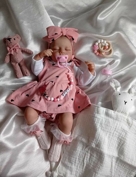 Lalka w typie Reborn z wyprawką prezent