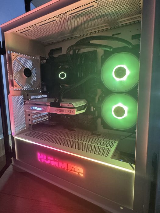 Pc gaming com Nvidia Geforce 3070 e I7 de decima geracao.